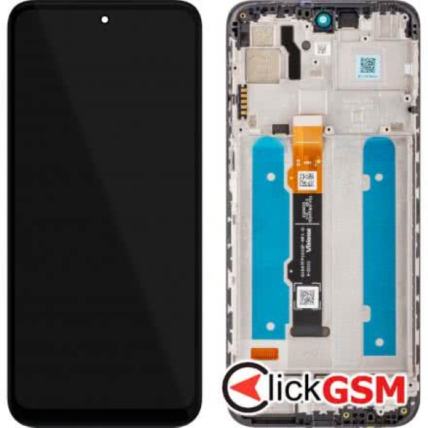 Piesa Piesa Display Original Cu Touchscreen Si Rama Negru Motorola Moto G31 Wc5