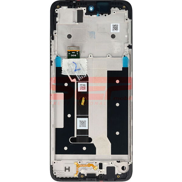 Motorola Moto G35 5G · LCD+Touchscreen cu Rama MOTOROLA Moto G35 BLACK Service Pack