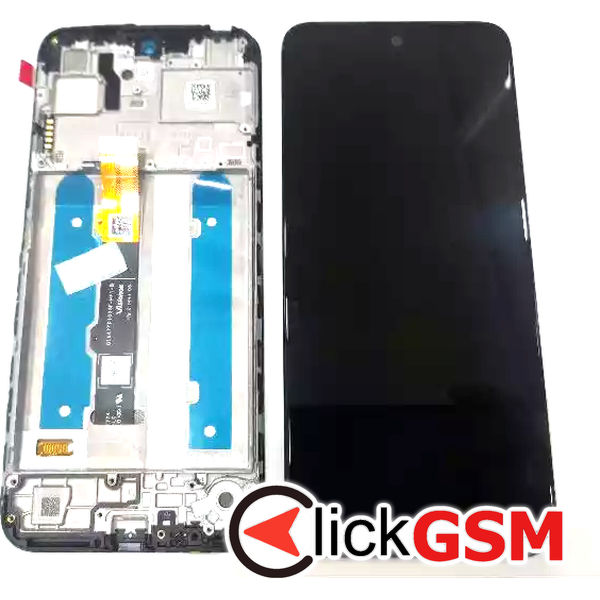 Piesa Display Original Cu Touchscreen Si Rama Negru Motorola Moto G41 31nw