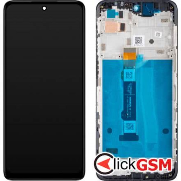 Piesa Piesa Display Original Cu Touchscreen Si Rama Negru Motorola Moto G42 1t2g