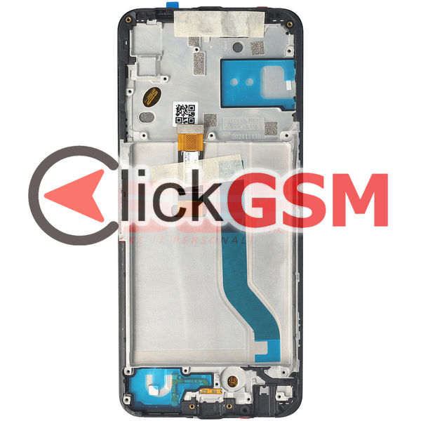 Piesa Display Original Cu Touchscreen Si Rama Negru Motorola Moto G50 5g 4l0k