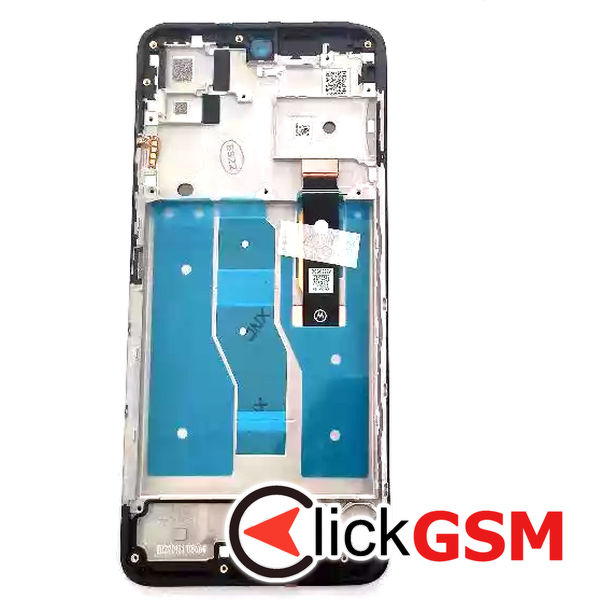 Piesa Display Original Cu Touchscreen Si Rama Negru Motorola Moto G52 31oa