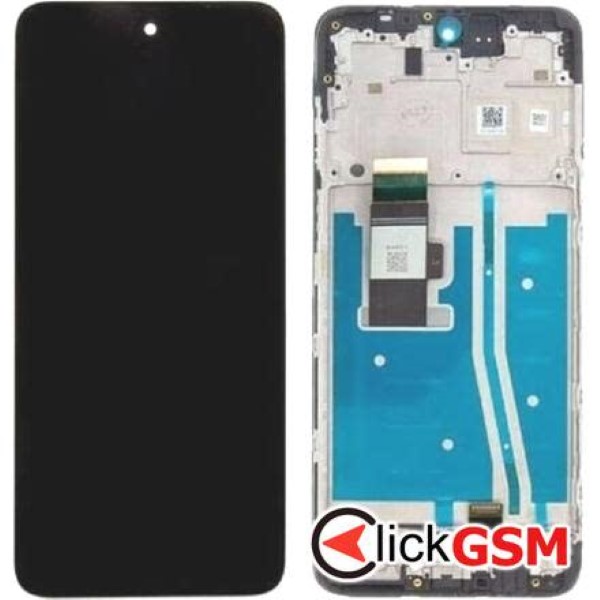 Piesa Piesa Display Original Cu Touchscreen Si Rama Negru Motorola Moto G53 32ow