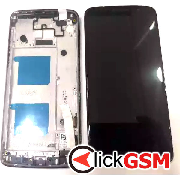 Piesa Piesa Display Original Cu Touchscreen Si Rama Negru Motorola Moto G6 31nv