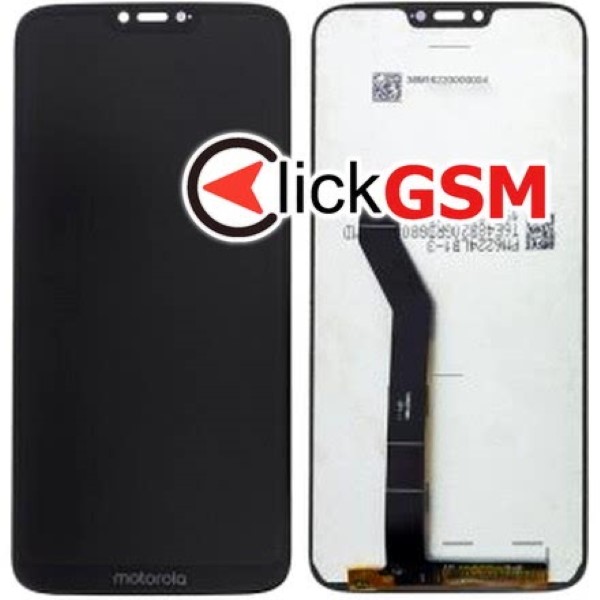 Piesa Piesa Display Original Cu Touchscreen Si Rama Negru Motorola Moto G7 Plus To4