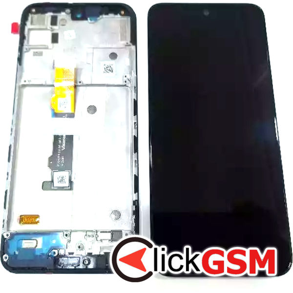 Piesa Display Original Cu Touchscreen Si Rama Negru Motorola Moto G71 5g 31o6