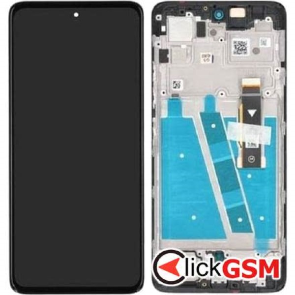 Piesa Piesa Display Original Cu Touchscreen Si Rama Negru Motorola Moto G72 31y7