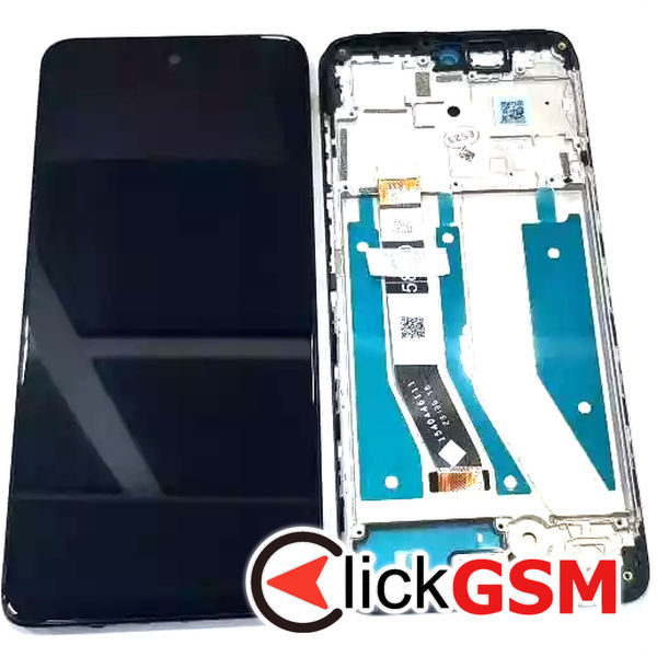 Piesa Display Original Cu Touchscreen Si Rama Negru Motorola Moto G73 5g 3235