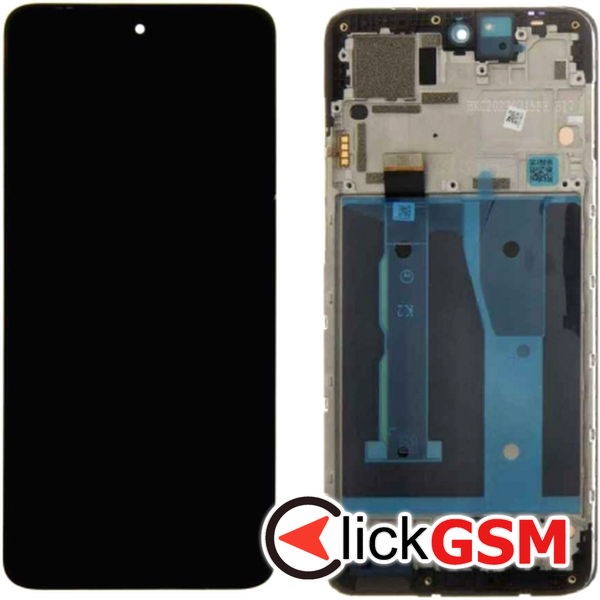 Piesa Display Original Cu Touchscreen Si Rama Negru Motorola Moto G84 5g 1so