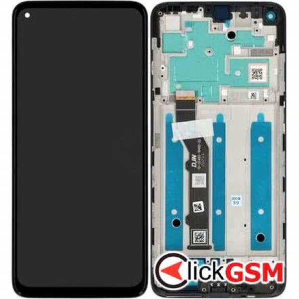 Piesa Piesa Display Original Cu Touchscreen Si Rama Negru Motorola Moto G9 Plus 1iei