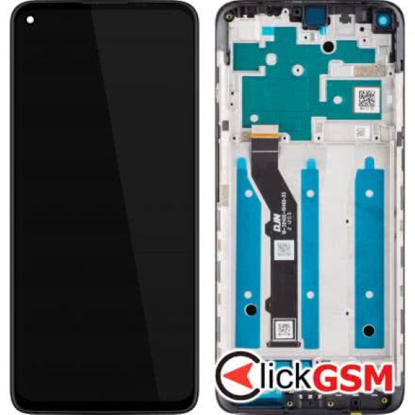 Piesa Piesa Display Original Cu Touchscreen Si Rama Negru Motorola Moto G9 Plus 1t2d