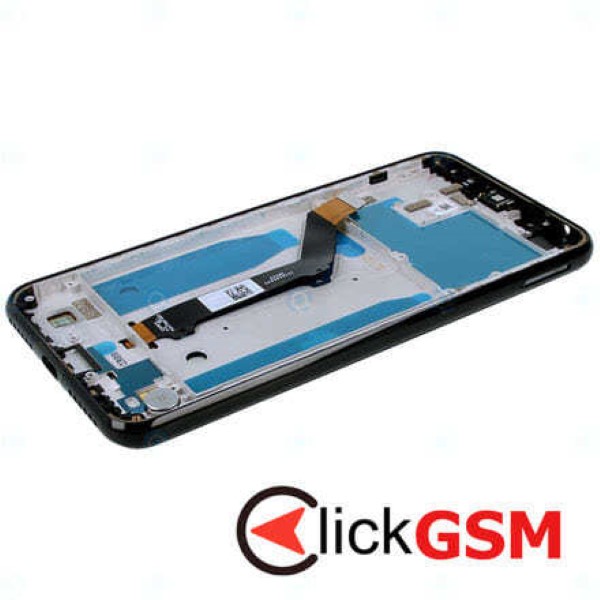 Piesa Display Original Cu Touchscreen Si Rama Negru Motorola One 183j