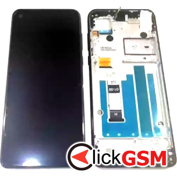 Piesa Piesa Display Original Cu Touchscreen Si Rama Negru Motorola One Vision 31o8