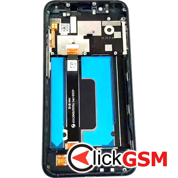 Piesa Display Original Cu Touchscreen Si Rama Negru Nokia 8.1 231t