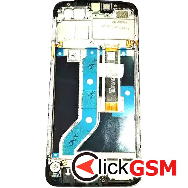 Piesa Piesa Display Original Cu Touchscreen Si Rama Negru Oppo A12 Nha