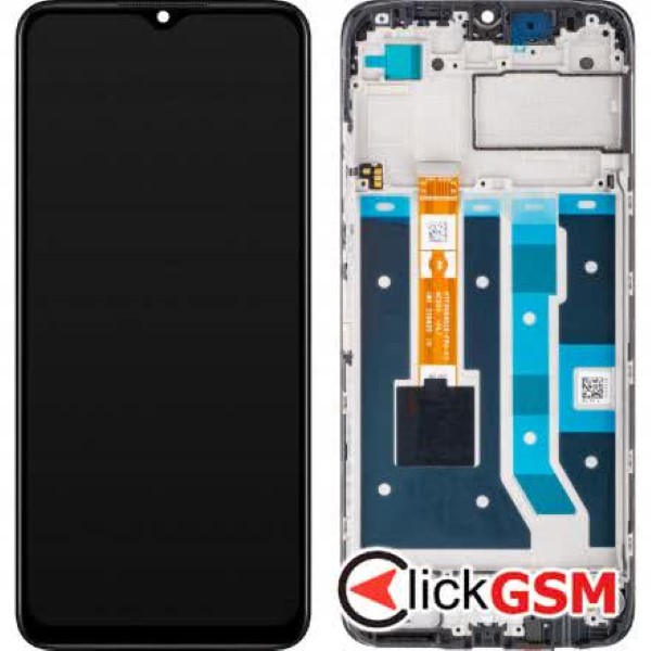 Piesa Piesa Display Original Cu Touchscreen Si Rama Negru Oppo A17 1wfq