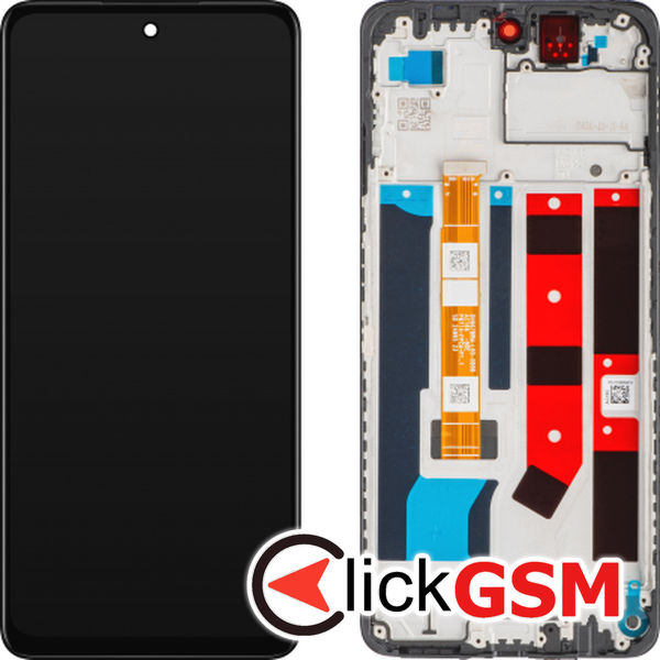 Piesa Piesa Display Original Cu Touchscreen Si Rama Negru Oppo A60 3i7v