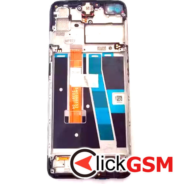 Piesa Piesa Display Original Cu Touchscreen Si Rama Negru Oppo A72 5g 2q92