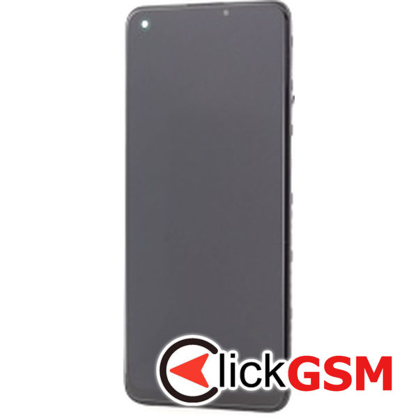 Piesa Piesa Display Original Cu Touchscreen Si Rama Negru Oppo A74 4g 3hvr