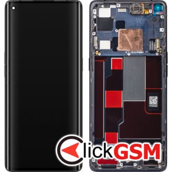 Piesa Piesa Display Original Cu Touchscreen Si Rama Negru Oppo Find X2 Neo 1w9v