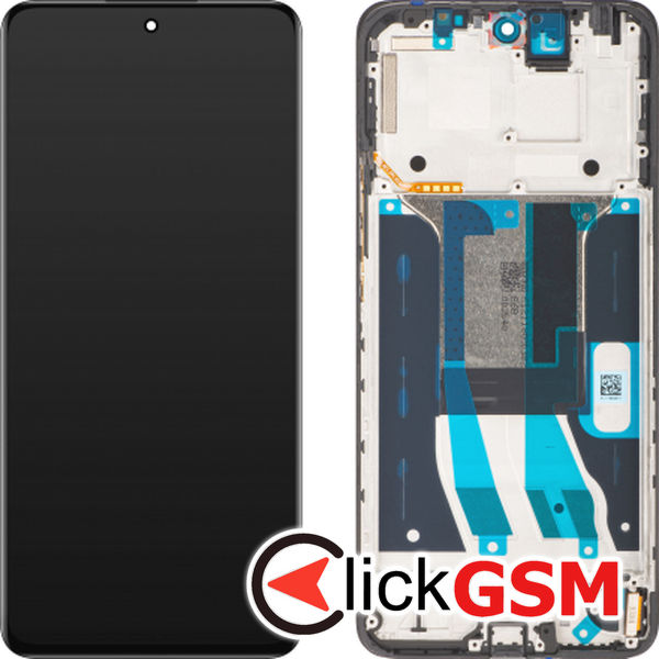Piesa Display Original Cu Touchscreen Si Rama Negru Realme 13 33ao