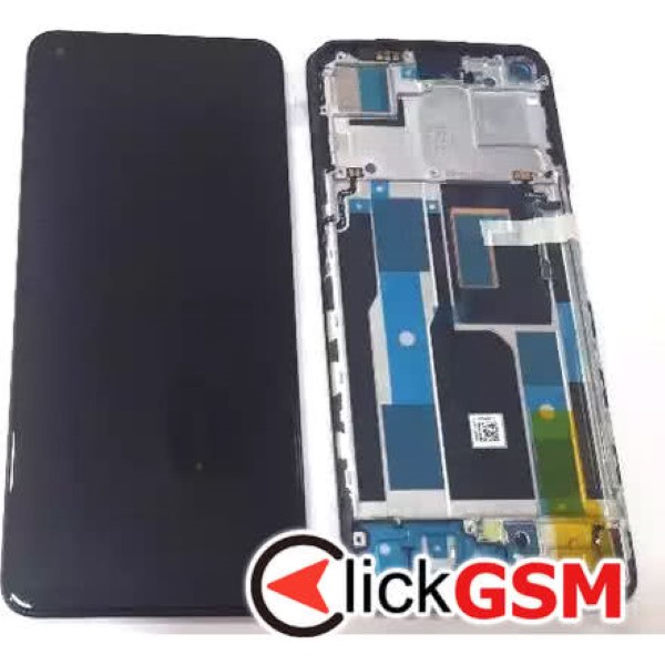 Piesa Piesa Display Original Cu Touchscreen Si Rama Negru Realme 9 Pro.plus 3au8