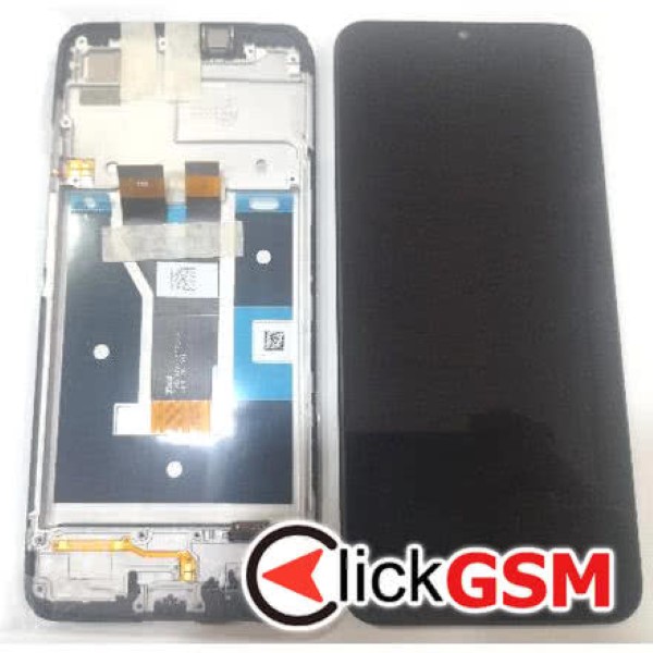 Piesa Piesa Display Original Cu Touchscreen Si Rama Negru Realme C11 2021 Em8