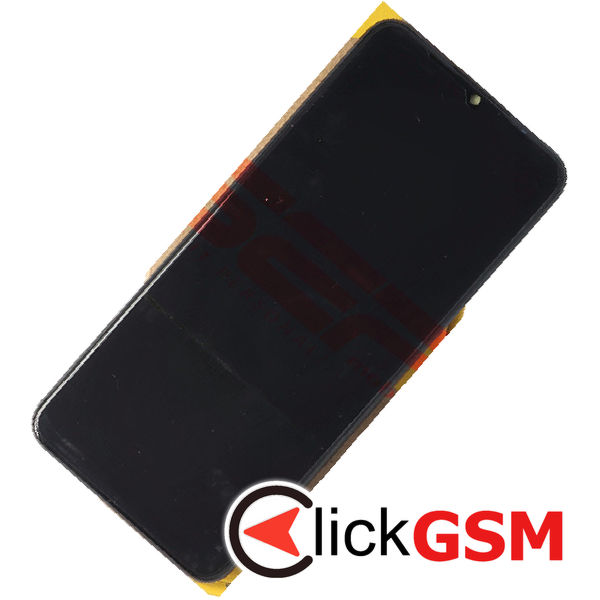 Piesa Display Original Cu Touchscreen Si Rama Negru Realme C21y 4l86