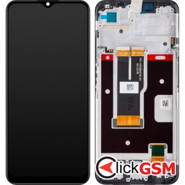 Piesa Piesa Display Original Cu Touchscreen Si Rama Negru Realme C31 1q7d