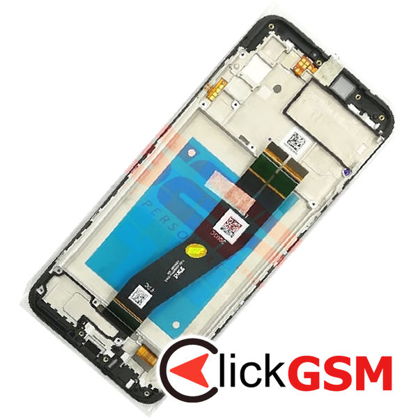 Piesa Piesa Display Original Cu Touchscreen Si Rama Negru Samsung Galaxy A02s 4jo9