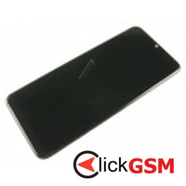 Piesa Piesa Display Original Cu Touchscreen Si Rama Negru Samsung Galaxy A02s 6la