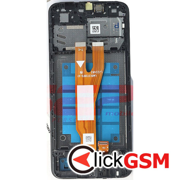 Piesa Piesa Display Original Cu Touchscreen Si Rama Negru Samsung Galaxy A03 Core 3daj