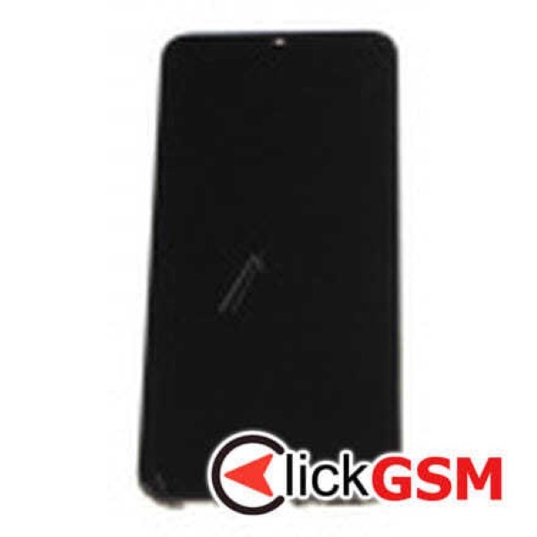 Piesa Piesa Display Original Cu Touchscreen Si Rama Negru Samsung Galaxy A03s 1jm9