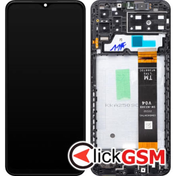 Piesa Piesa Display Original Cu Touchscreen Si Rama Negru Samsung Galaxy A13 1i43