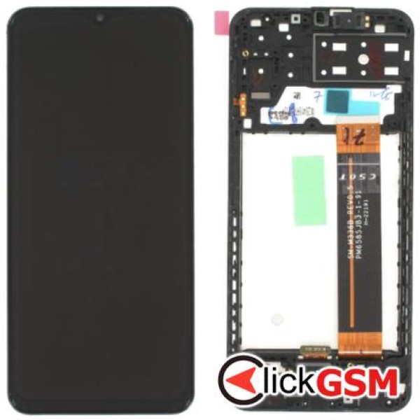 Piesa Piesa Display Original Cu Touchscreen Si Rama Negru Samsung Galaxy A13 2wmc