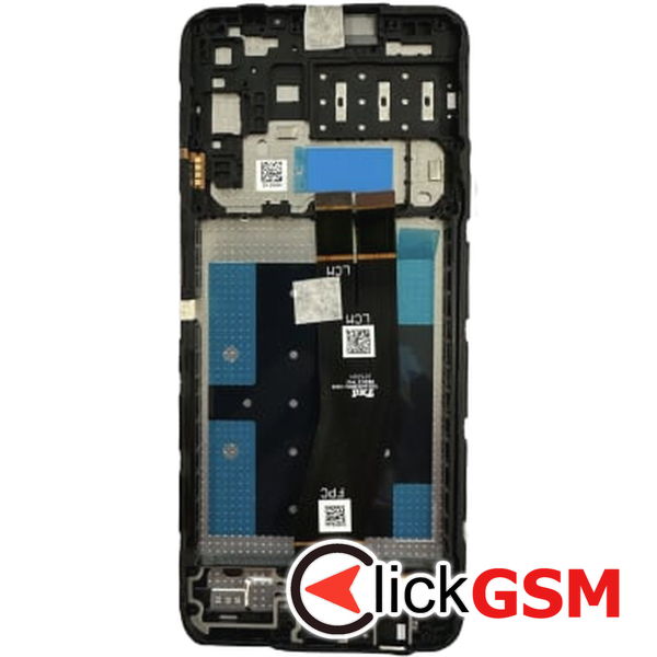 Piesa Piesa Display Original Cu Touchscreen Si Rama Negru Samsung Galaxy A14 2ffh