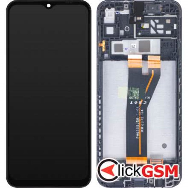 Piesa Piesa Display Original Cu Touchscreen Si Rama Negru Samsung Galaxy A14 31rv