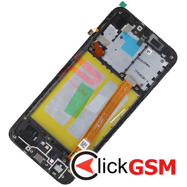 Piesa Piesa Display Original Cu Touchscreen Si Rama Negru Samsung Galaxy A20e 4iqr