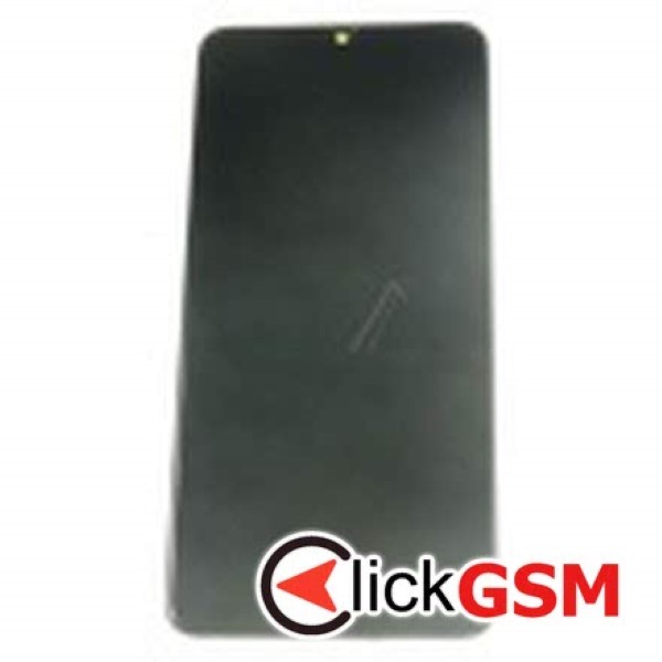 Piesa Piesa Display Original Cu Touchscreen Si Rama Negru Samsung Galaxy A20s 7m0