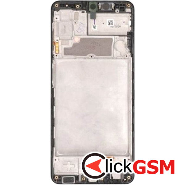 Piesa Piesa Display Original Cu Touchscreen Si Rama Negru Samsung Galaxy A22 40nq