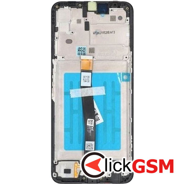 Piesa Piesa Display Original Cu Touchscreen Si Rama Negru Samsung Galaxy A22 5g 416g