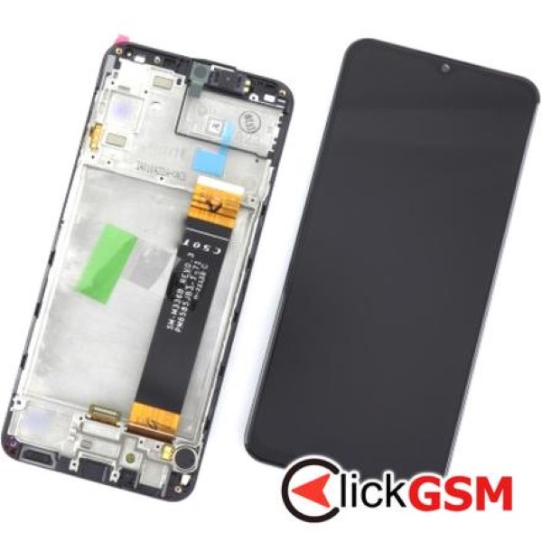 Piesa Piesa Display Original Cu Touchscreen Si Rama Negru Samsung Galaxy A23 3anw