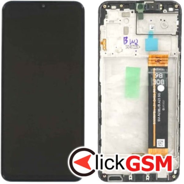 Piesa Piesa Display Original Cu Touchscreen Si Rama Negru Samsung Galaxy A23 5g 3dd1