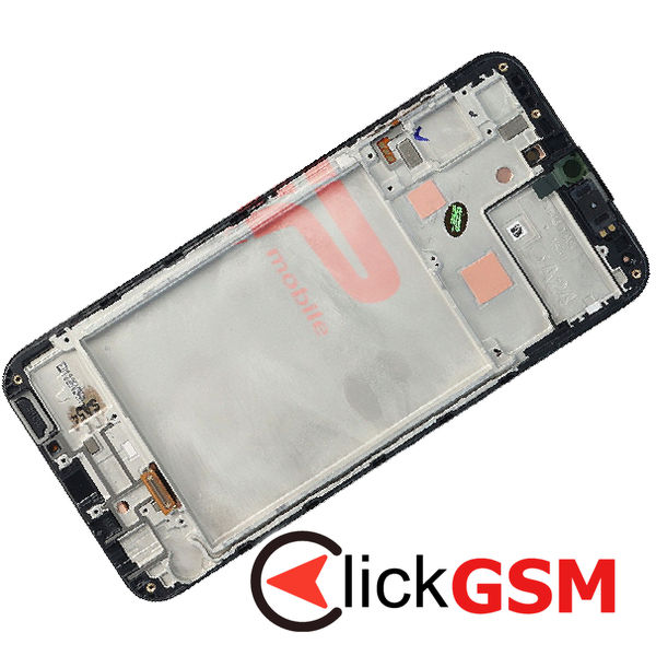 Piesa Display Original Cu Touchscreen Si Rama Negru Samsung Galaxy A24 4l2b