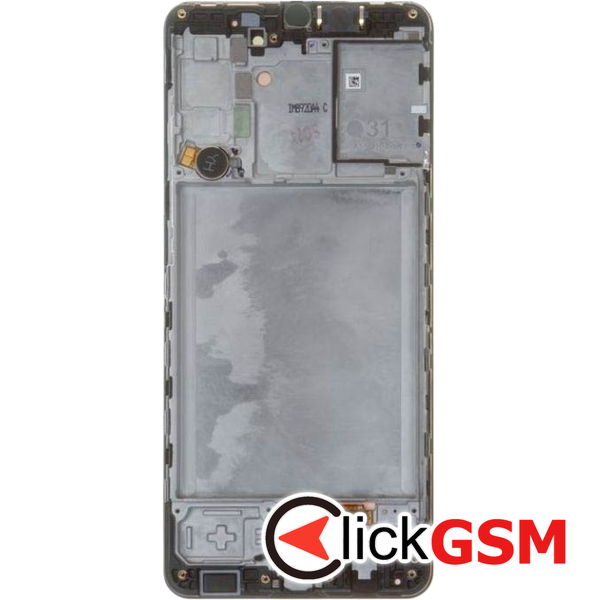 Piesa Piesa Display Original Cu Touchscreen Si Rama Negru Samsung Galaxy A31 40pf