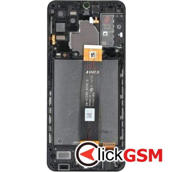 Piesa Piesa Display Original Cu Touchscreen Si Rama Negru Samsung Galaxy A32 5g 40np