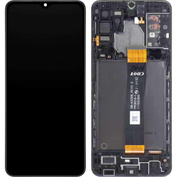 Samsung Galaxy A32 5G · Ecran Display SAMSUNG A32 5G / A326B 2021 Service-Pack Cu Rama - NEGRU