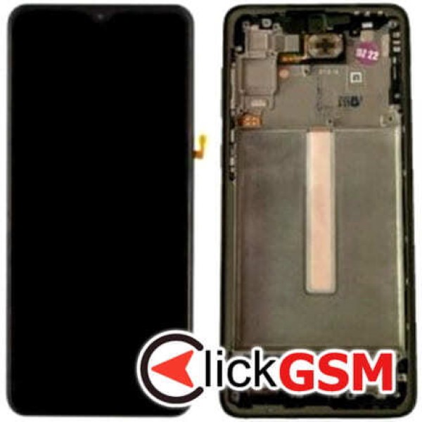 Piesa Piesa Display Original Cu Touchscreen Si Rama Negru Samsung Galaxy A33 5g 1jph