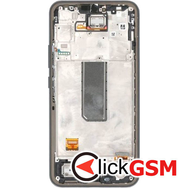 Piesa Display Original Cu Touchscreen Si Rama Negru Samsung Galaxy A34 5g 40e5