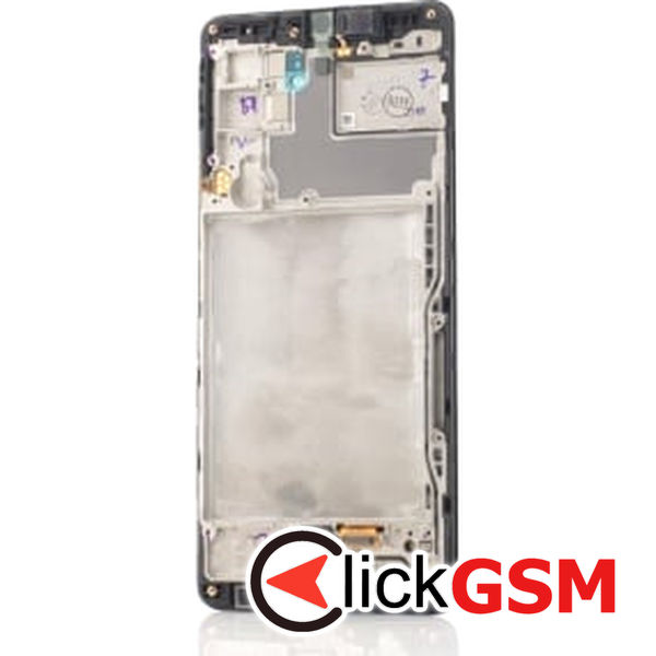 Piesa Piesa Display Original Cu Touchscreen Si Rama Negru Samsung Galaxy A42 5g B6i